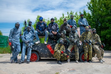 ТУРНИР ПО ПЕЙНТБОЛУ